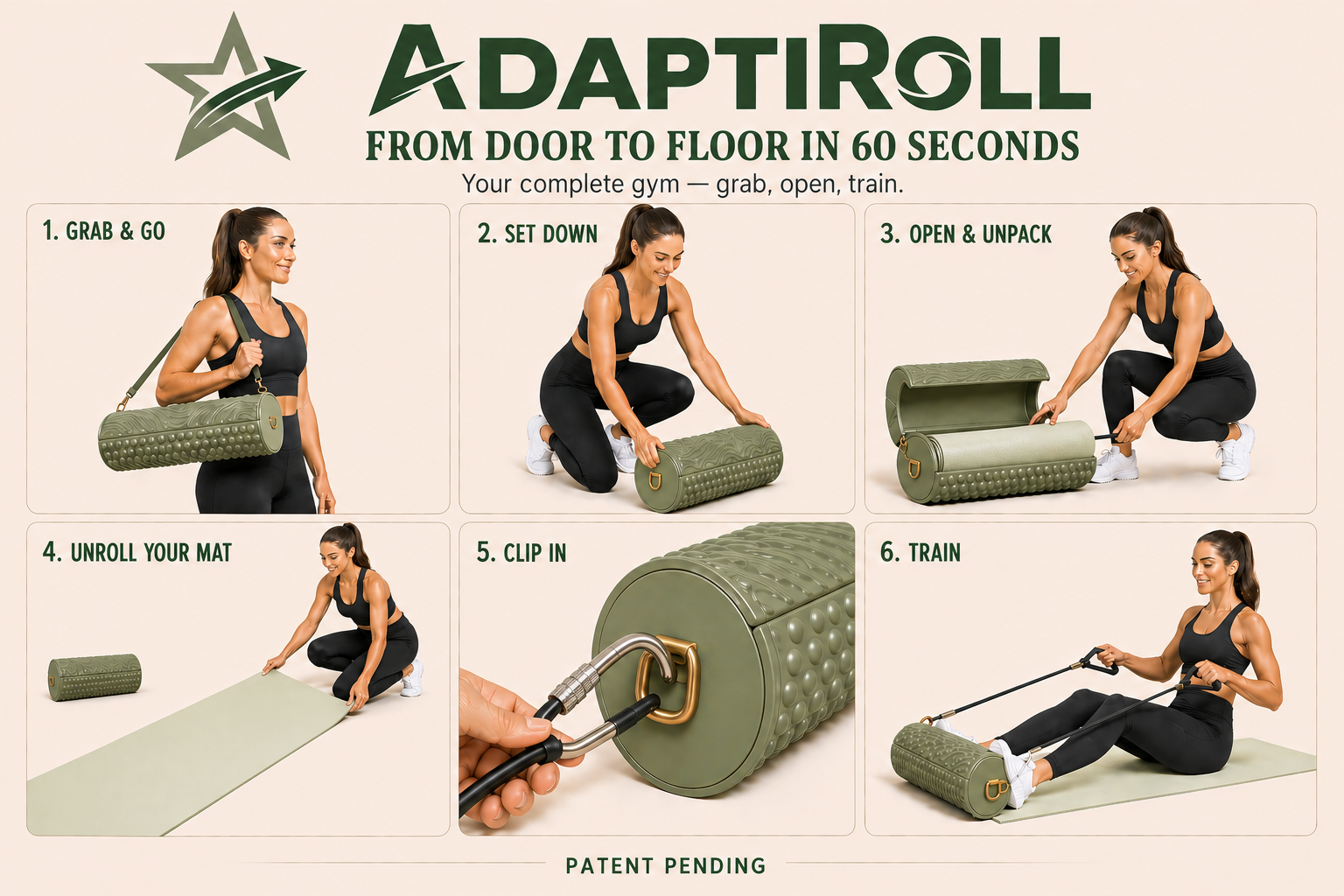 From Door to Floor in 60 Seconds — 6 Step Guide
