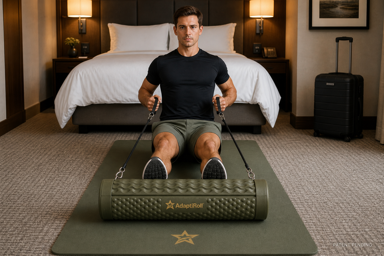 Hotel Room Workout — Seated Cable Row