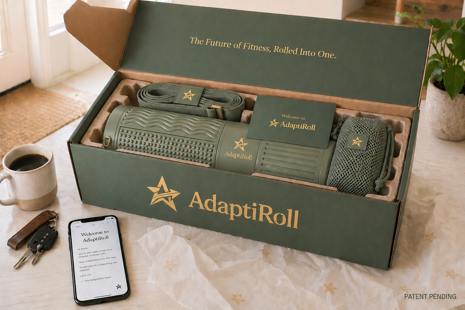 AdaptiRoll Unboxing — The Future of Fitness, Rolled Into One